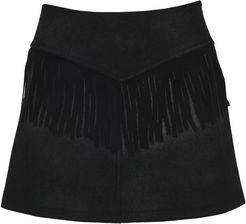 Mm6 Fringed Mini Skirt