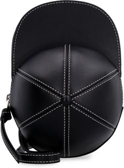 Cap Leather Crossbody Bag