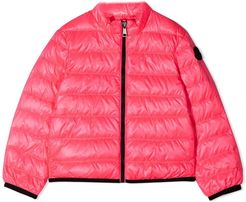 Pink Feather Down Padded Jacket