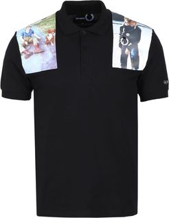 Raf Simons X Fred Perry - Printed Cotton Polo Shirt