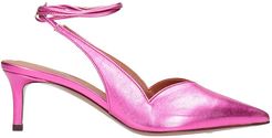 Pumps In Fuxia Leather