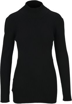 Ribbed Wool Turtleneck