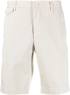 Cream Cotton Chino Shorts