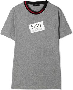 Grey Cotton T-shirt