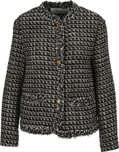 Embroidered Sensation Lurex Tweed Jacket