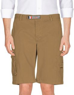 Beige Cargo Shorts