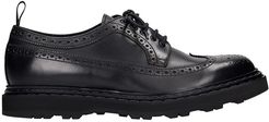 Lydon 003 Lace Up Shoes In Black Leather