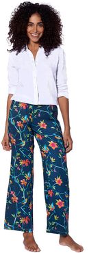 Flower Print Palazzo Pants