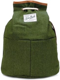 Military Green Canvas Backpack