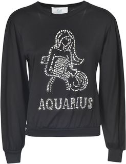 Zodiac Embellished Sweatshirt