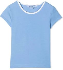T-shirt With Contrasting Collar
