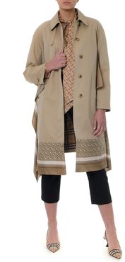 Honey Cotton Silk Inserts Coat