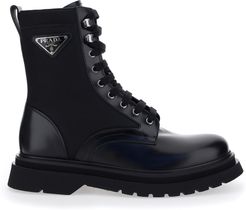 Applicated Logo Combat Boots