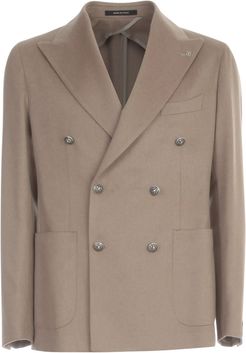 Wool Double Breasted Jacket