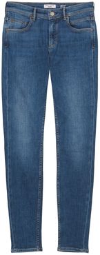 Jeans 'ALVA'  blu / marrone / bianco
