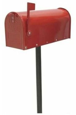 Cassetta postale america mailbox us cassetta posta americana (29269V) cassetta con palo nero (29269 + 26045)