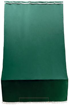 Tenda Da Sole Per Sormonto 140x300 Cm In Poliestere Con Anelli Verde - Ranieri