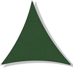 Tenda parasole in poliestere resistente alle intemperie Protezione UV giardino, patio, campeggio (2×2×2m, verde scuro)