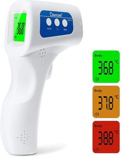 Termometro frontale a infrarossi senza contatto di grado medico per bambini e adulti