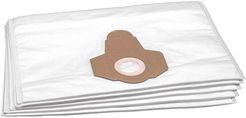 5x sacchetto compatibile con Hoover Wet & Dry S 2040, Wet & Dry S 2043, Wet & Dry S 2053 aspirapolvere - in microfibra, bianco