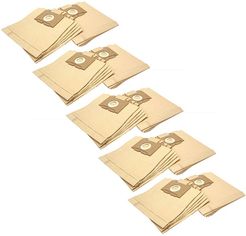 50x sacchetto compatibile con AEG/Electrolux Vampyr 710(x), 800(x), 812(x), 85 aspirapolvere - in carta, 26cm x 22cm, color sabbia