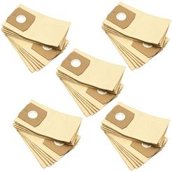 50x sacchetto compatibile con Trisa Crazy Clean 9060 aspirapolvere - in carta, 27,5cm x 16cm, color sabbia