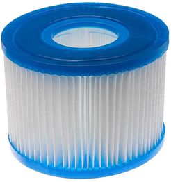 cartuccia filtrante di tipo S1 compatibile con Intex PureSpa 28423E, 28443E, 28453E piscina - Filtro di ricambio, bianco / blu