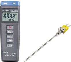 K102 + TP 203 Termometro -200 - +1370 °C Sensore tipo K