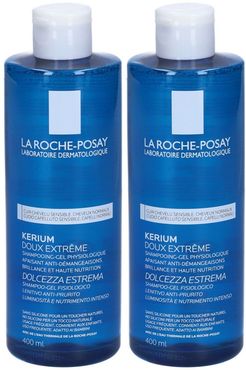 La Roche-Posay Kerium Shampoo Gel Lenitivo Set da 2