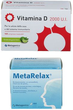 Metagenics™ MetaRelax® + Vitamina D 2000 UI