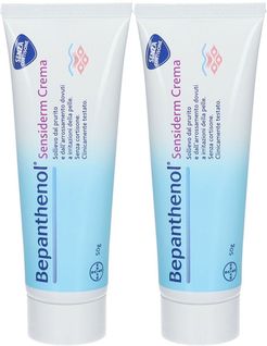 Bepanthenol Sensiderm Crema lenitiva Dermatite Eczema e Prurito della pelle Set da 2
