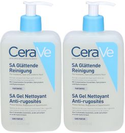 CeraVe SA Detergente Levigante Set da 2