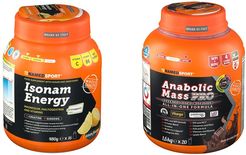 NAMEDSPORT® Isonam Energy Lemon + Anabolic Mass PRO