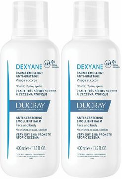 DUCRAY Dexyane Balsamo Emolliente "Anti-Grattage" 400 ml Set da 2