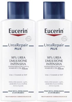 Eucerin UreaRepair Emulsione Intensiva 10% Urea 250 ml Set da 2