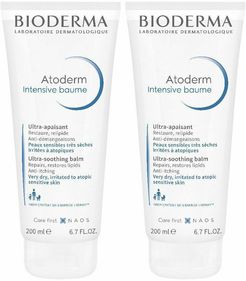 BIODERMA Atoderm Intensive Baume Balsamo ultra lenitivo pelle atopica Set da 2