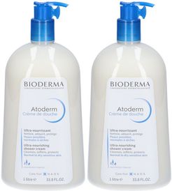 BIODERMA Atoderm Crème de douche Crema lavante detergente pelle secca Set da 2