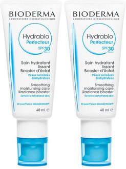 BIODERMA Hydrabio Perfecteur SPF30 Crema idratante pelle disidrata effetto primer Set da 2