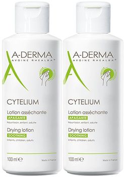 A-DERMA Cytelium Lozione Assorbente Lenitiva Set da 2