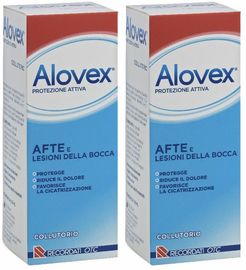 Alovex® Collutorio Protezione Attiva Set da 2