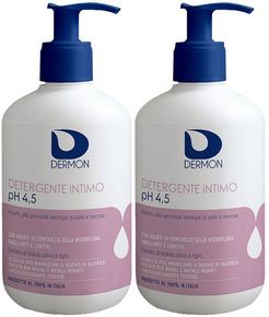 Dermon Detergente Intimo pH 4,5 Set da 2