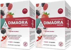 PromoPharma® Dimagra® Protein Red fruit Set da 2