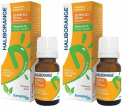 Eurospital Haliborange® Vitamina D3 20.000 UI Gocce Set da 2