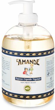 L'AMANDE® Sapone Liquido Vegetale Non Profumato