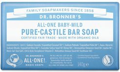 Dr. Bronner's Puro Sapone Solido Bio Senza Profumo