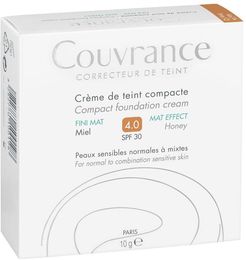 Avène Couvrance Crema Compatta Colorata Effetto Vellutato 4.0 Miele