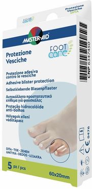 Idrocolloide Master-Aid Footcare Vesciche Dita 60X20 Mm 5 Pezzi A2
