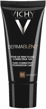 Vichy Dermablend Fondotinta Fluido Coprente Tonalità 85 Chocolate