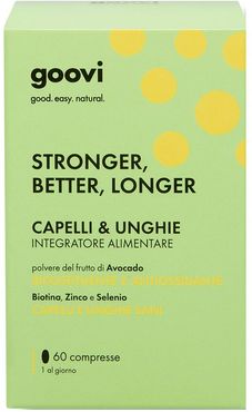 Stronger, Better, Longer Integratore Alimentare per Capelli & Unghie Compresse