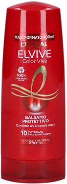 L'Oréal Paris Balsamo Elvive Color-Vive, Per Capelli Colorati o con Mèches, 400 ml